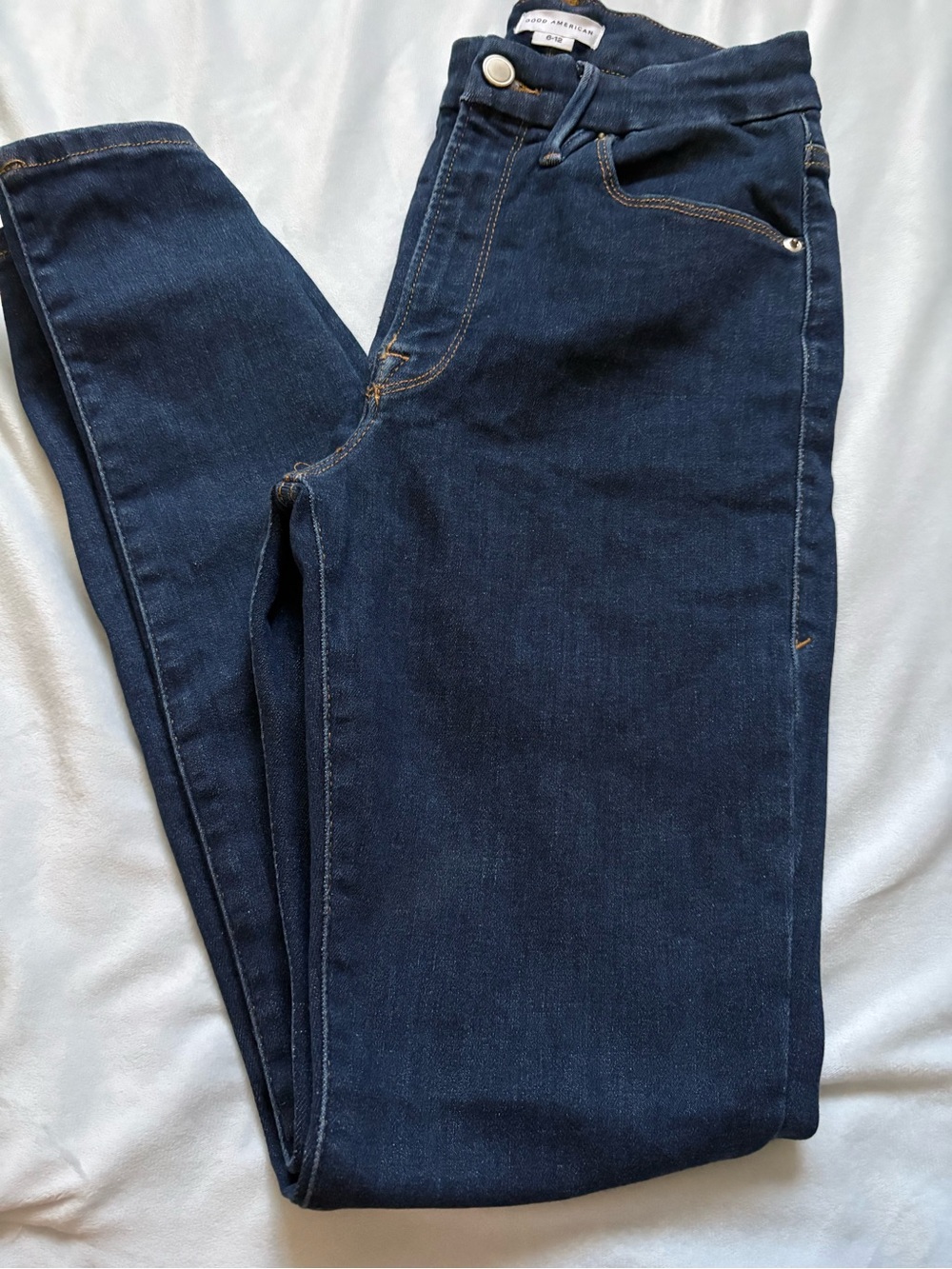 Good American Dark Blue Skinny Jeans